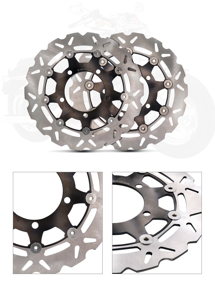 Motorcycle 12Cr13 Rotor Fit for Yamaha Motorcycle Accessories Front Floating Brake Disc